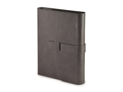 Ежедневник недатированный А5 Senate с магнитным клапаном, серый Ежедневник недатированный А5 Senate с магнитным клапаном, серый