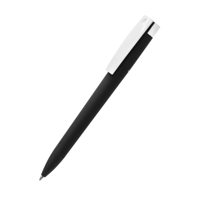 Ручка пластиковая T-pen софт-тач, черная Ручка пластиковая T-pen софт-тач, черная