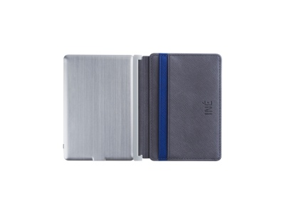 Портмоне с зарядным устройством INE, 3000 mAh, серый Портмоне с зарядным устройством INE, 3000 mAh, серый