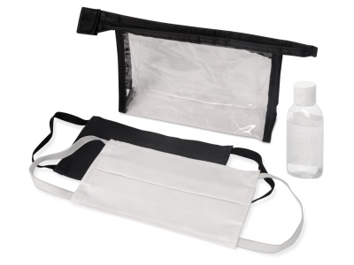 Набор средств индивидуальной защиты Лайт 2.0 с двумя масками (черная и белая) Набор средств индивидуальной защиты Лайт 2.0 с двумя масками (черная и белая)