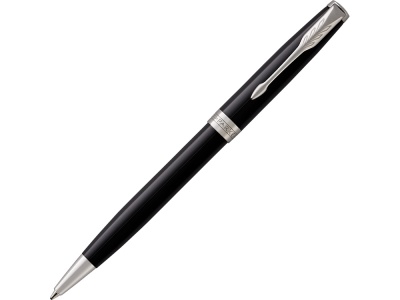 Ручка шариковая Parker Sonnet Core Black Lacquer CT, черный/серебристый Ручка шариковая Parker Sonnet Core Black Lacquer CT, черный/серебристый