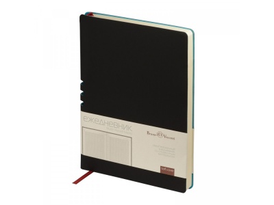 Ежедневник недатированный А5 Madrid, черный Ежедневник недатированный А5 Madrid, черный