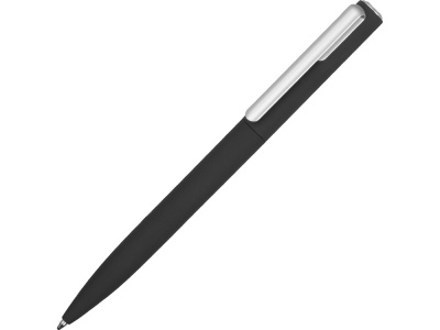 Ручка шариковая пластиковая Bon с покрытием soft touch, черный Ручка шариковая пластиковая Bon с покрытием soft touch, черный