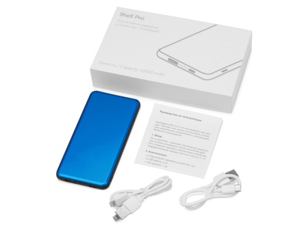 Внешний аккумулятор Shell Pro, 10000 mAh
