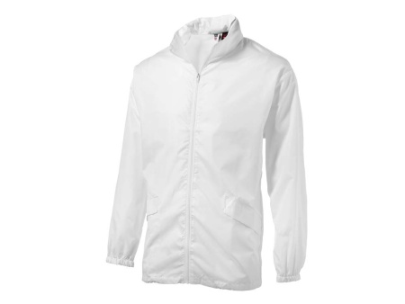 Ветровка Miami мужская с чехлом, белый Ветровка Miami мужская с чехлом, белый