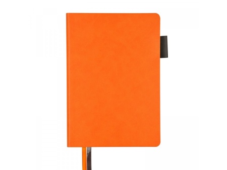 Ежедневник недатированный А5 Boston, оранжевый Ежедневник недатированный А5 Boston, оранжевый