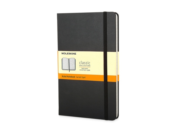 Записная книжка Moleskine Classic (в линейку) в твердой обложке, Large (13х21см), черный Записная книжка Moleskine Classic (в линейку) в твердой обложке, Large (13х21см), черный