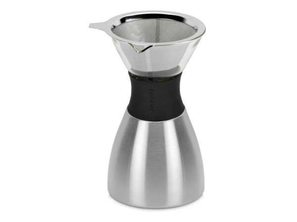 Кофеварка POUR OVER, 1000 мл, серебристый/черный Кофеварка POUR OVER, 1000 мл, серебристый/черный