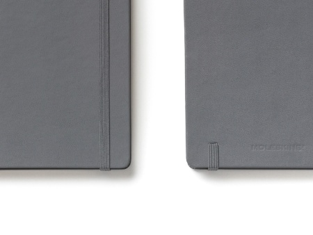 Записная книжка Moleskine Classic (в линейку) в твердой обложке, Large (13х21см), серый Записная книжка Moleskine Classic (в линейку) в твердой обложке, Large (13х21см), серый