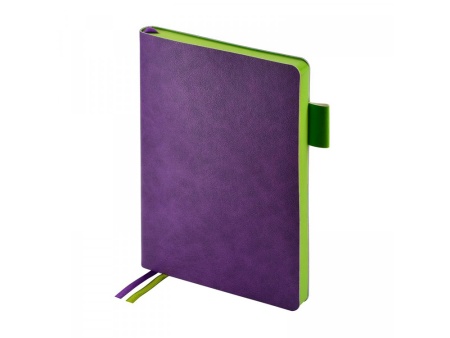 Ежедневник недатированный А5 Boston, фиолетовый Ежедневник недатированный А5 Boston, фиолетовый