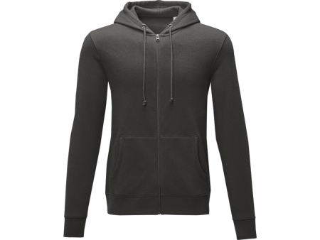 Мужская толстовка на молнии Theron, storm grey Мужская толстовка на молнии Theron, storm grey