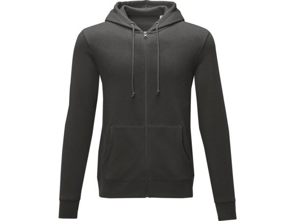 Мужская толстовка на молнии Theron, storm grey Мужская толстовка на молнии Theron, storm grey