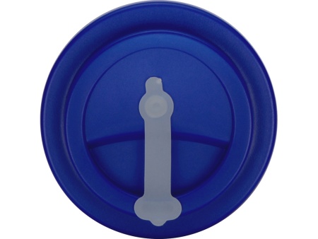 Пластиковый стакан Take away с двойными стенками и крышкой с силиконовым клапаном, 350 мл, белый/темно-синий Пластиковый стакан Take away с двойными стенками и крышкой с силиконовым клапаном, 350 мл, белый/темно-синий