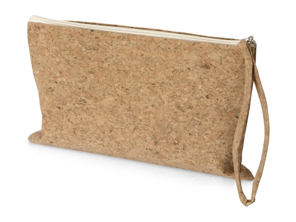 Пробковая косметичка Corky, натуральный Пробковая косметичка Corky, натуральный
