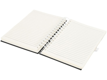 Блокнот Wiro, черный/белый Блокнот Wiro, черный/белый