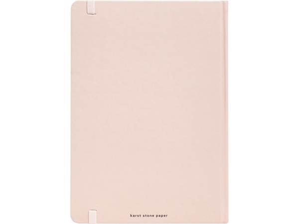 Блокнот в твердом переплете Karst формата A5, light pink Блокнот в твердом переплете Karst формата A5, light pink