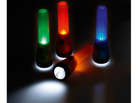 Фонарь Subra с кольцом для ключей, синий