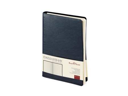 Ежедневник А5 недатированный Milano, темно-синий Ежедневник А5 недатированный Milano, темно-синий