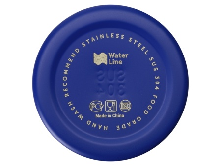 Стальная бутылка Rely, 650 мл, синий матовый