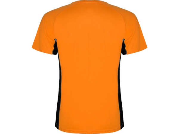 Спортивная футболка Shanghai мужская, неоновый оранжевый/черный