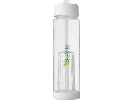 Бутылка Tuttu Frutti с отделением для фруктов, белый