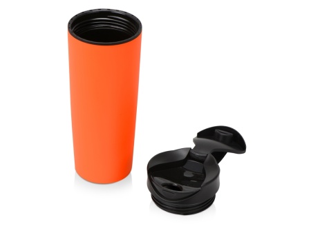 Термокружка Годс 470мл на присоске, оранжевый