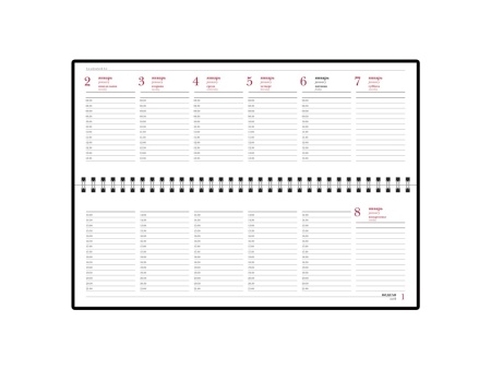 Планинг датированный Ideal New 2024, черный