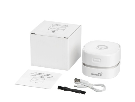 Настольный мини-пылесос Smalll REMEZair, белый