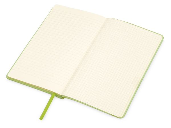 Блокнот Notepeno 130x205 мм с тонированными линованными страницами, зеленое яблоко Блокнот Notepeno 130x205 мм с тонированными линованными страницами, зеленое яблоко