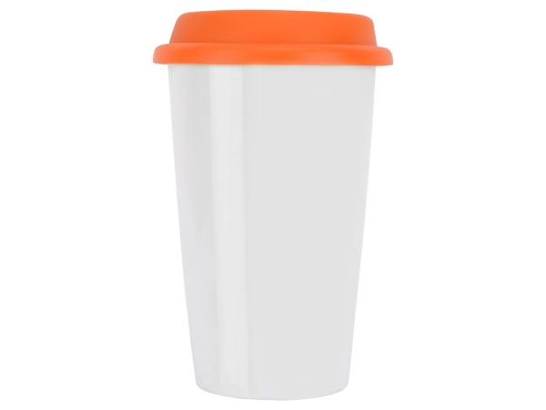 Кружка Нью-Йорк  с силиконовой крышкой