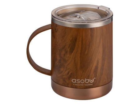 Термокружка ULTIMATE, 400 мл, дерево