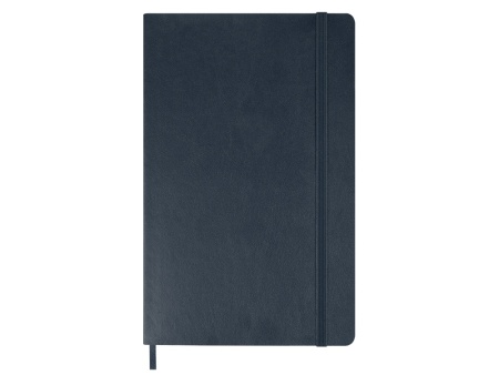Записная книжка Moleskine Classic Soft (в линейку), Large (13х21см), сапфировый синий Записная книжка Moleskine Classic Soft (в линейку), Large (13х21см), сапфировый синий