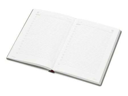 Ежедневник недатированный А5 Velvet, светло-серый Ежедневник недатированный А5 Velvet, светло-серый