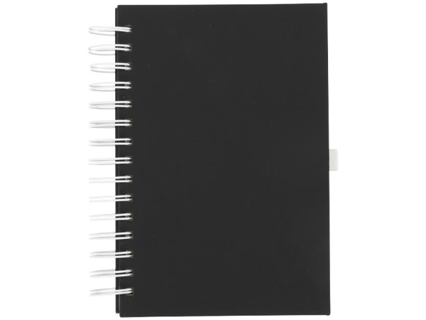 Блокнот Wiro, черный/белый Блокнот Wiro, черный/белый