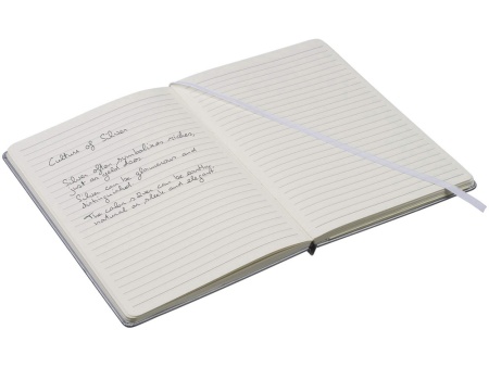 Блокнот классический офисный Juan А5, серебристый Блокнот классический офисный Juan А5, серебристый