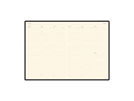 Еженедельник недатированный А4 Profy Еженедельник недатированный А4 Profy