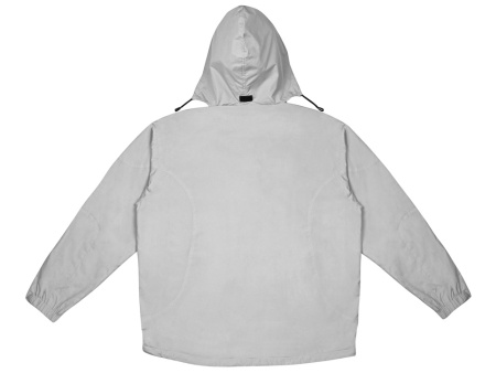 Куртка мужская с капюшоном Wind, серебристый Куртка мужская с капюшоном Wind, серебристый