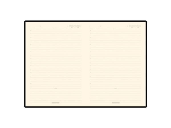 Ежедневник В5 недатированный Leggenda, черный Ежедневник В5 недатированный Leggenda, черный