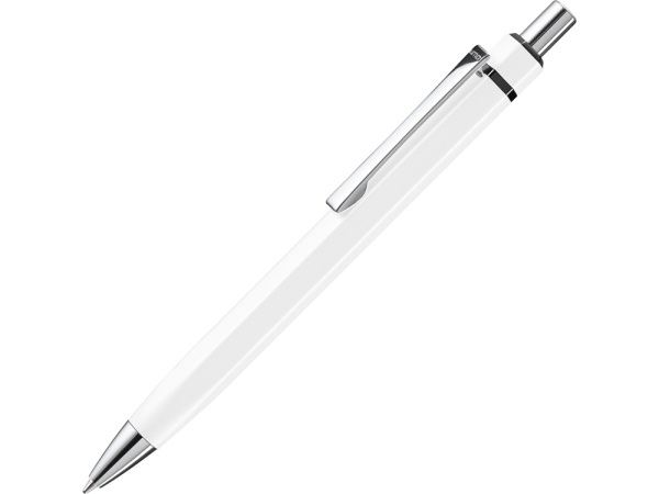 Ручка шариковая шестигранная UMA Six, белый Ручка шариковая шестигранная UMA Six, белый