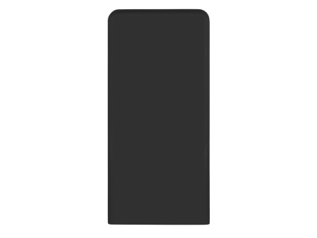 Портативное зарядное устройство с белой подсветкой логотипа Faros, soft-touch, 4000 mAh