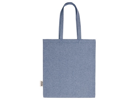 Сумка-тоут Pheebs из переработанного хлопка 150 г/м2, ярко-синий