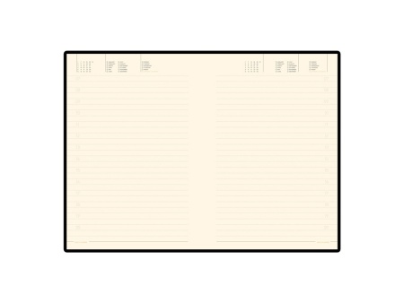 Ежедневник А5 недатированный Megapolis Flex, оранжевый