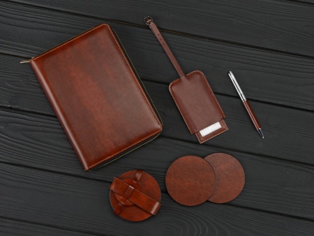 Бизнес-блокнот на молнии А5 Fabrizio, 80 листов, черный Бизнес-блокнот на молнии А5 Fabrizio, 80 листов, черный