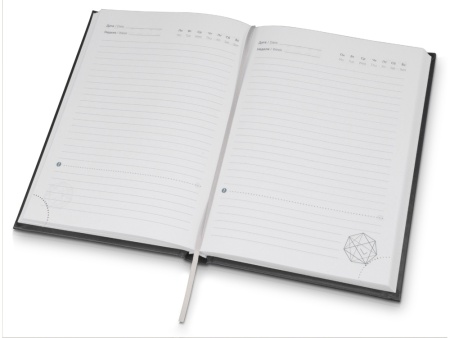 Ежедневник недатированный А5 Probe AR, черный Ежедневник недатированный А5 Probe AR, черный