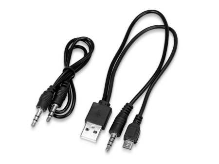 Портативное зарядное устройство Мьюзик, 5200 mAh, черный