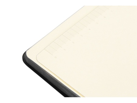 Блокнот Notepeno 130x205 мм с тонированными линованными страницами, черный Блокнот Notepeno 130x205 мм с тонированными линованными страницами, черный