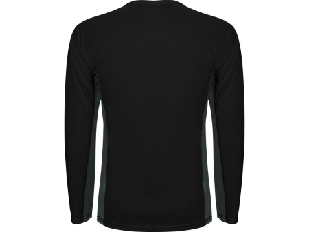 Футболка Shanghai  мужская с длинным рукавом, черный/графитовый