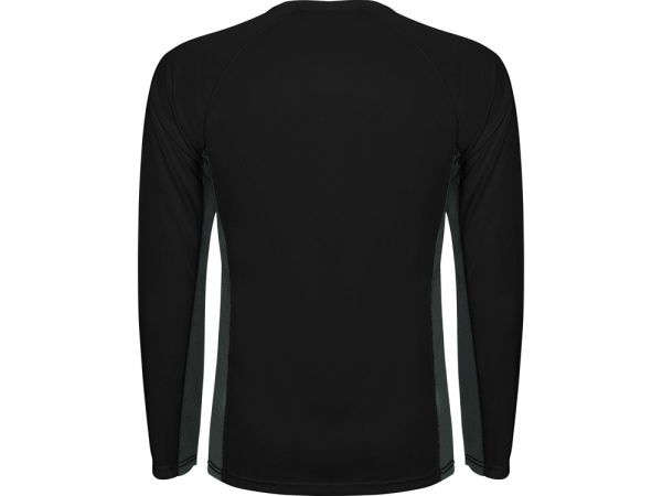 Футболка Shanghai  мужская с длинным рукавом, черный/графитовый