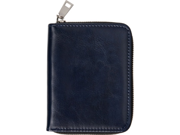 Картхолдер на молнии для 8 пластиковых карт с RFID защитой Fabrizio, синий Картхолдер на молнии для 8 пластиковых карт с RFID защитой Fabrizio, синий