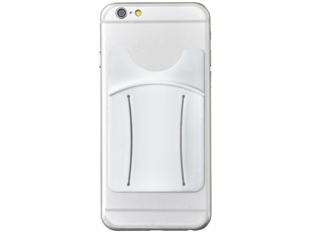 Картхолдер для телефона с держателем Trighold, белый